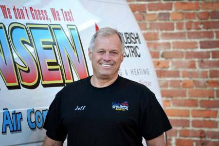 Jeff Jansen, Owner of Jansen Heating, Air Conditioning & Electrical